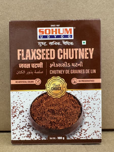 Jawas Chutney (Flaxseed chutney), Sohum Udyog (100g)