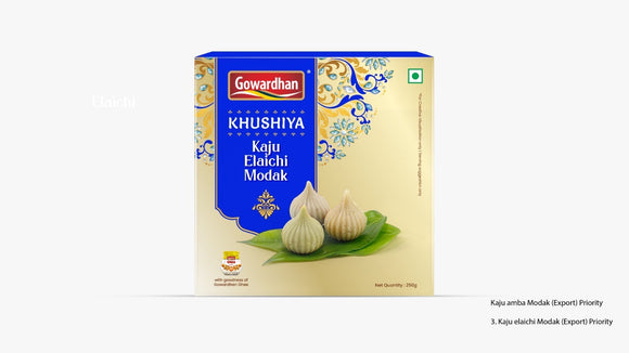 Kaju Elaichi Modak, Gowardhan (200gm)