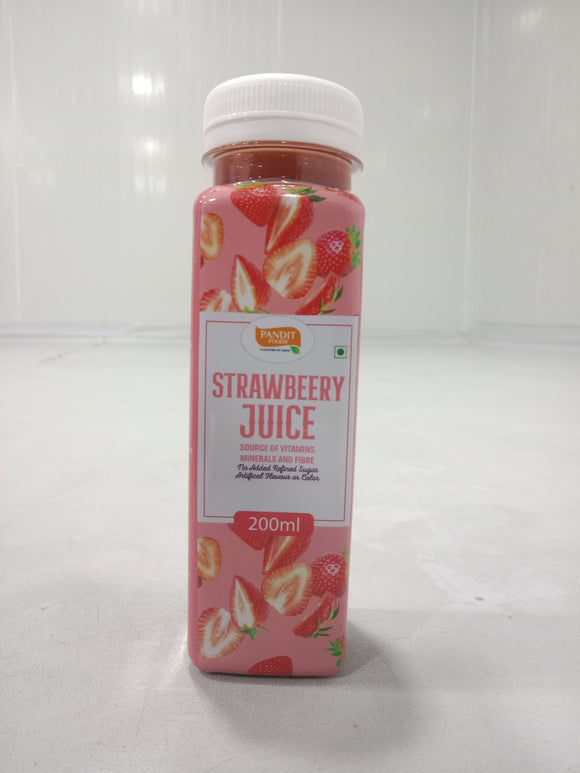 Strawberry Juice, (200ml/7Oz)
