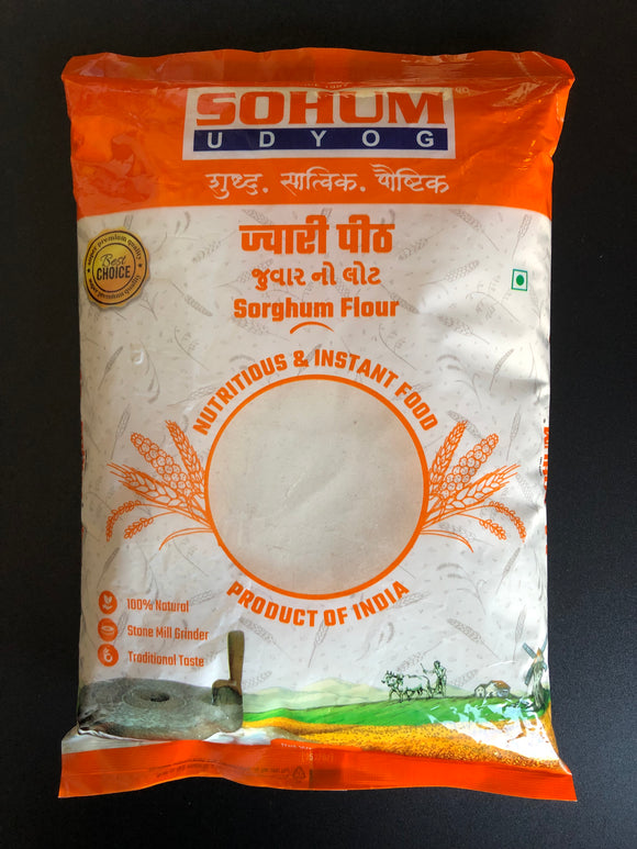 Sorghum Flour (Jowar Flour), Sohum Udyog (1Kg)