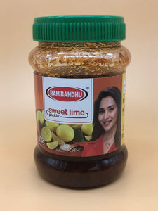 Sweet Lime Pickle, Ram Bandhu (350g)