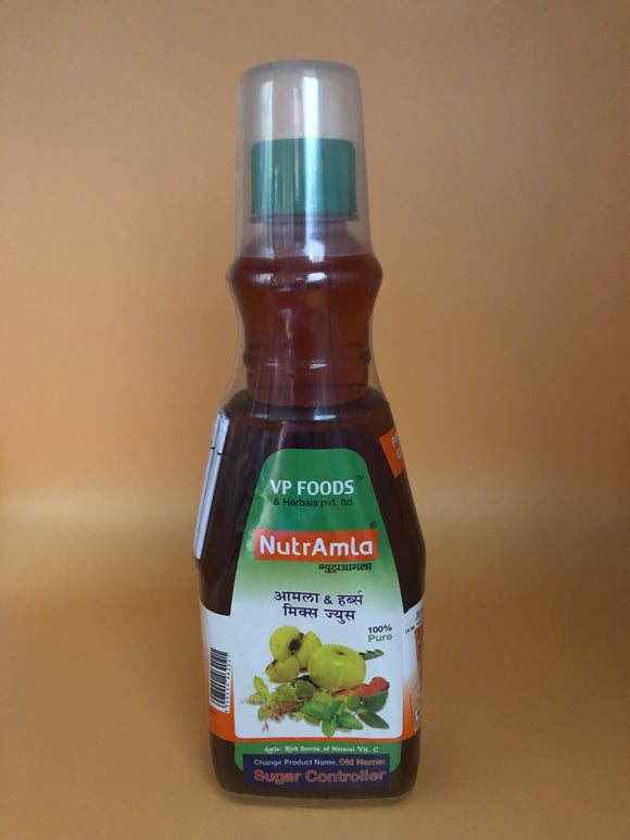 Amla-Mixed Herbs Juice, Nutramla (500ml/16oz)