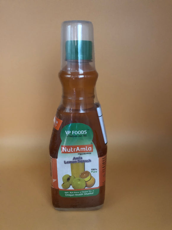 Amla-Lemon Squash, Nutramla (500ml/16oz)